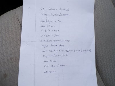 2011 Subaru Outback 3.6R Premium