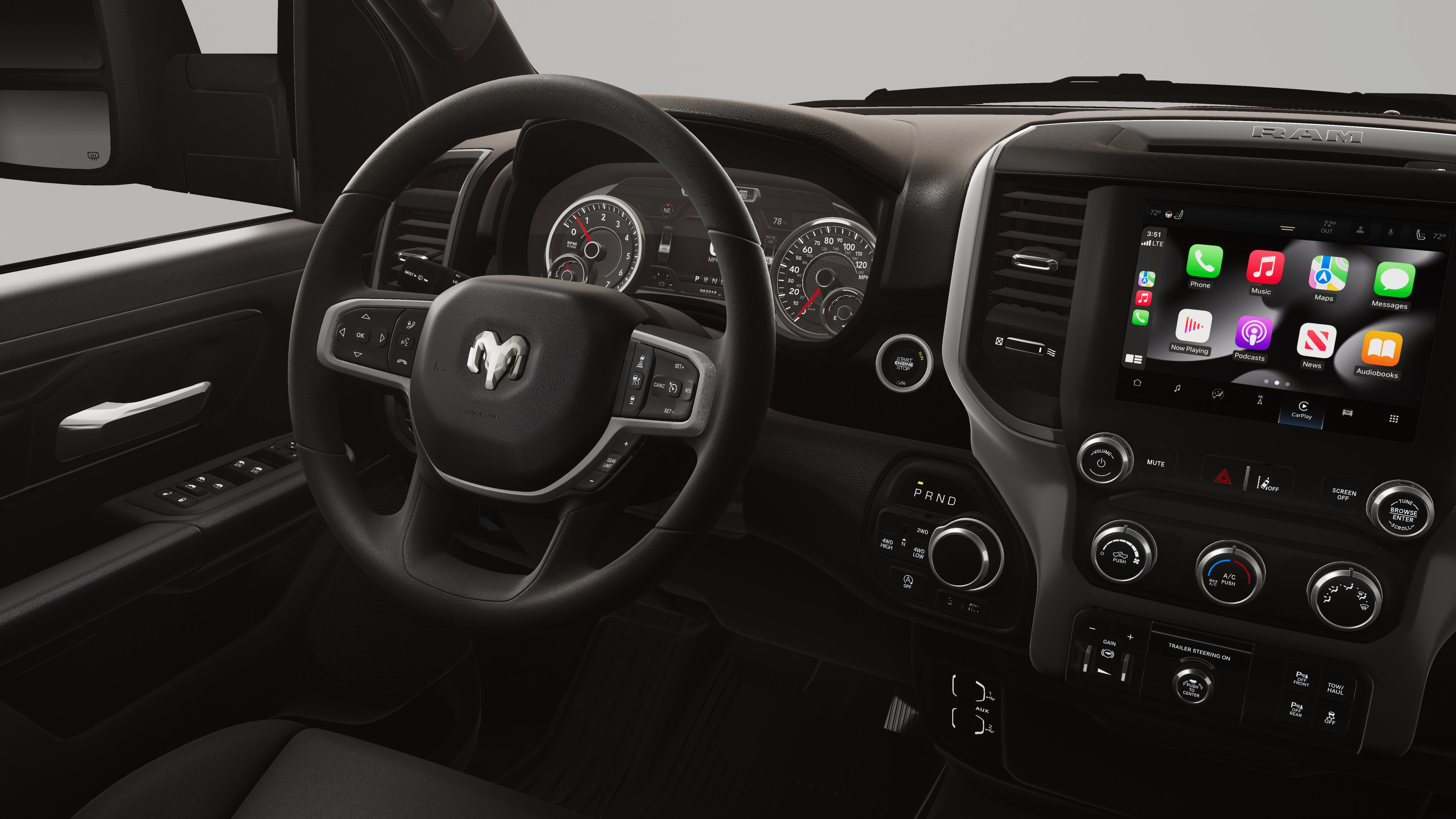 2026 RAM Ram 1500 RAM 1500 WARLOCK CREW CAB 4X4 5'7' BOX