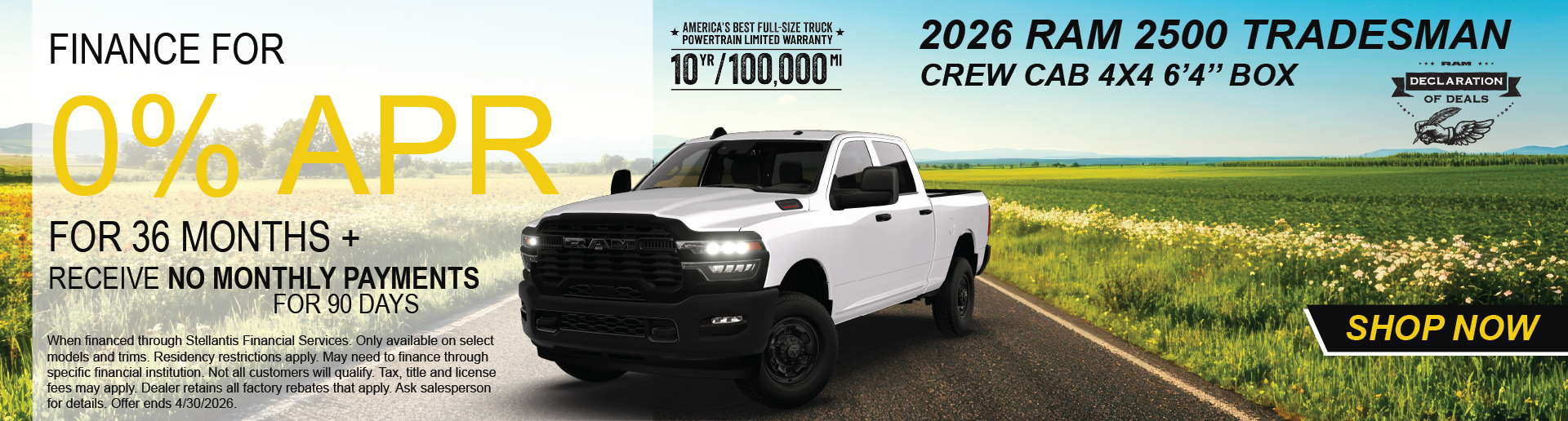2026 Ram 2500 Tradesman