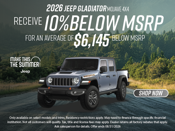 2026 Jeep Gladiator