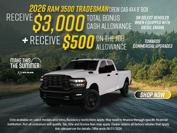 2026 Ram 3500