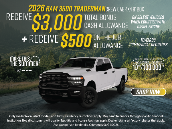 2026 Ram 3500