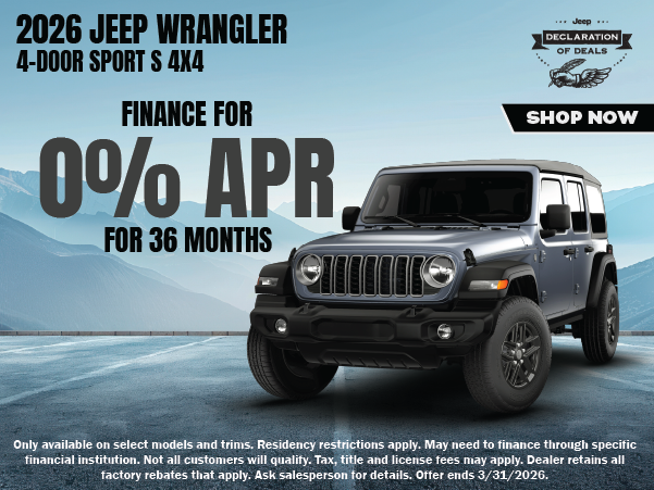 2026 Jeep Wrangler