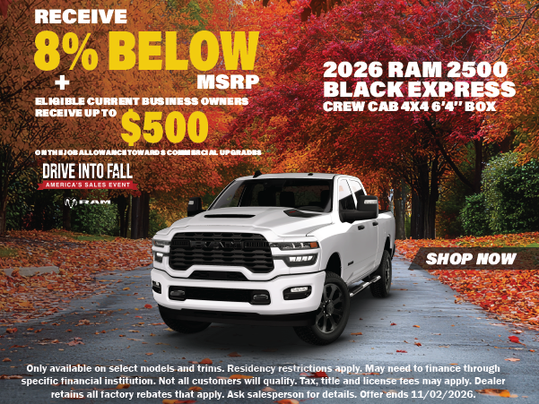 2026 Ram 2500