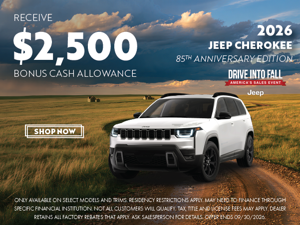 2026 Jeep Cherokee